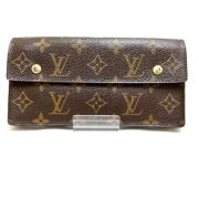 Pre-owned Canvas wallets Louis Vuitton Vintage , Brown , Dames