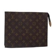 Pre-owned Canvas louis-vuitton-bags Louis Vuitton Vintage , Brown , Da...