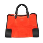 Pre-owned Suede handbags Loewe Pre-owned , Multicolor , Dames