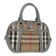 Pre-owned Canvas handbags Burberry Vintage , Beige , Dames