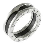 Pre-owned Silver rings Bvlgari Vintage , Gray , Dames