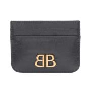 Pre-owned Leather wallets Balenciaga Vintage , Black , Dames