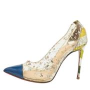 Pre-owned Leather heels Christian Louboutin Pre-owned , Multicolor , D...