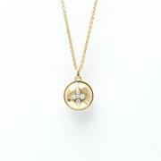 Pre-owned Rose Gold necklaces Louis Vuitton Vintage , Yellow , Dames