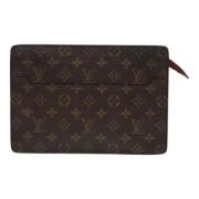 Pre-owned Canvas wallets Louis Vuitton Vintage , Brown , Dames