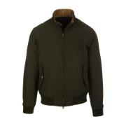 Casual Harrington Jassen Barbour , Green , Heren