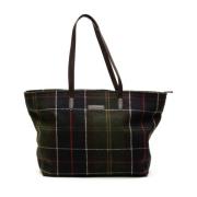 Tartan Tote Tas voor modebewuste vrouwen Barbour , Green , Dames