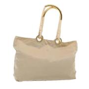 Pre-owned Nylon shoulder-bags Prada Vintage , Beige , Dames