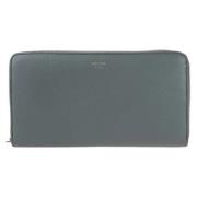 Pre-owned Leather wallets Celine Vintage , Gray , Dames