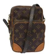 Pre-owned Canvas louis-vuitton-bags Louis Vuitton Vintage , Brown , Da...