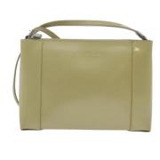 Pre-owned Leather dior-bags Dior Vintage , Beige , Dames