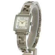 Pre-owned Metal watches Fendi Vintage , Gray , Dames