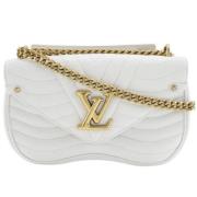 Pre-owned Fur shoulder-bags Louis Vuitton Vintage , White , Dames