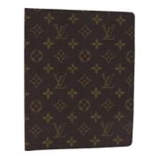 Pre-owned Canvas home-office Louis Vuitton Vintage , Brown , Dames