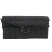 Pre-owned Canvas chanel-bags Chanel Vintage , Black , Dames