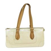 Pre-owned Leather louis-vuitton-bags Louis Vuitton Vintage , White , D...