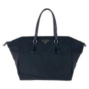 Pre-owned Canvas totes Prada Vintage , Black , Dames