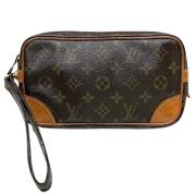 Pre-owned Canvas louis-vuitton-bags Louis Vuitton Vintage , Brown , Da...