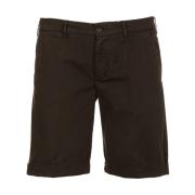 Antraciet Chino Shorts 40Weft , Gray , Heren