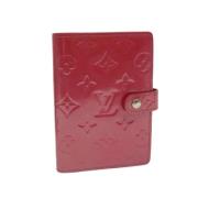 Pre-owned Leather home-office Louis Vuitton Vintage , Pink , Dames