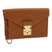 Pre-owned Leather louis-vuitton-bags Louis Vuitton Vintage , Brown , D...