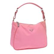 Pre-owned Nylon prada-bags Prada Vintage , Pink , Dames