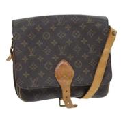 Pre-owned Canvas louis-vuitton-bags Louis Vuitton Vintage , Brown , Da...