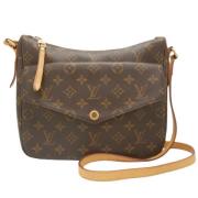 Pre-owned Canvas louis-vuitton-bags Louis Vuitton Vintage , Brown , Da...