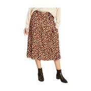 Colchique Bedrukte Midi Rok Tinsels , Multicolor , Dames