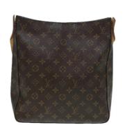 Pre-owned Canvas louis-vuitton-bags Louis Vuitton Vintage , Brown , Da...