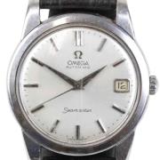 Pre-owned Stainless Steel watches Omega Vintage , White , Dames