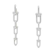 Pre-owned Silver earrings Tiffany & Co. Pre-owned , Gray , Dames