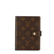 Pre-owned Canvas home-office Louis Vuitton Vintage , Brown , Dames