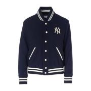 Varsity Jacket Yankees Serif Style Sporty & Rich , Blue , Dames