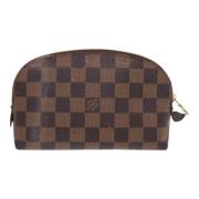 Pre-owned Canvas clutches Louis Vuitton Vintage , Brown , Dames