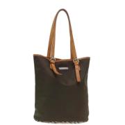 Pre-owned Nylon totes Burberry Vintage , Brown , Dames