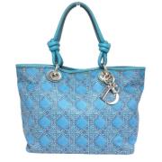 Pre-owned Plastic dior-bags Dior Vintage , Blue , Dames