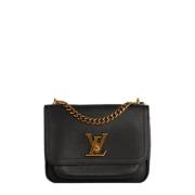 Pre-owned Leather louis-vuitton-bags Louis Vuitton Vintage , Black , D...