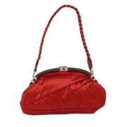 Pre-owned Fabric handbags Valentino Vintage , Red , Dames