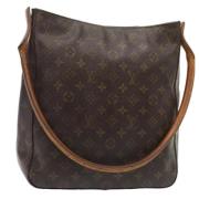 Pre-owned Canvas louis-vuitton-bags Louis Vuitton Vintage , Brown , Da...