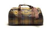 Tartan Weekendtas voor mannen Barbour , Multicolor , Heren