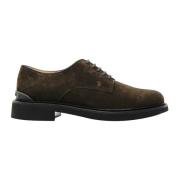 Bruine Suède Veterschoenen Tod's , Brown , Heren