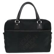 Pre-owned Canvas louis-vuitton-bags Louis Vuitton Vintage , Black , Da...