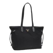 Pre-owned Nylon handbags Prada Vintage , Black , Dames