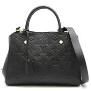 Pre-owned Fabric handbags Louis Vuitton Vintage , Black , Dames