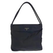 Pre-owned Canvas totes Prada Vintage , Black , Dames