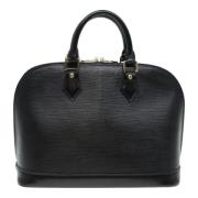 Pre-owned Leather louis-vuitton-bags Louis Vuitton Vintage , Black , D...