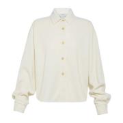 Elegant MY Shirt Forte Forte , Beige , Dames