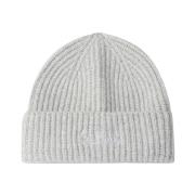 Moss Beanie Hat MC2 Saint Barth , Gray , Heren