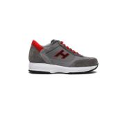 Grijze Interactieve Sneakers voor Mannen Hogan , Gray , Heren